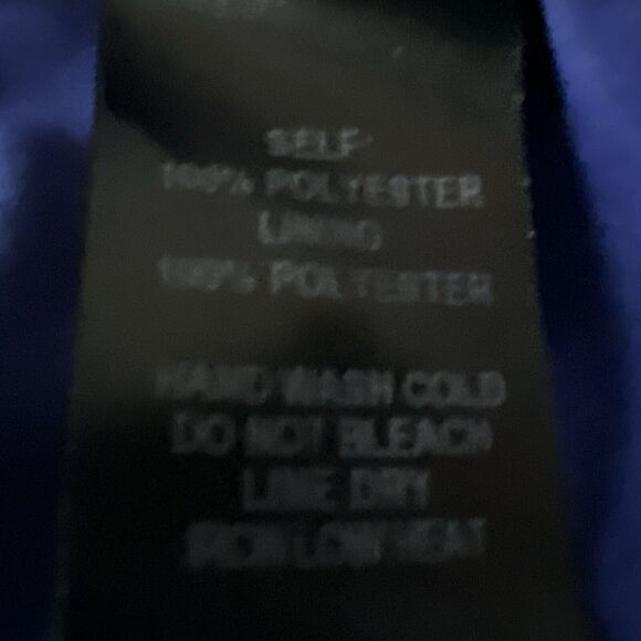 Lulus Short Sleeve Mini Shift Dress Size Small Royal Blue V-neck Classic - Picture 6 of 7